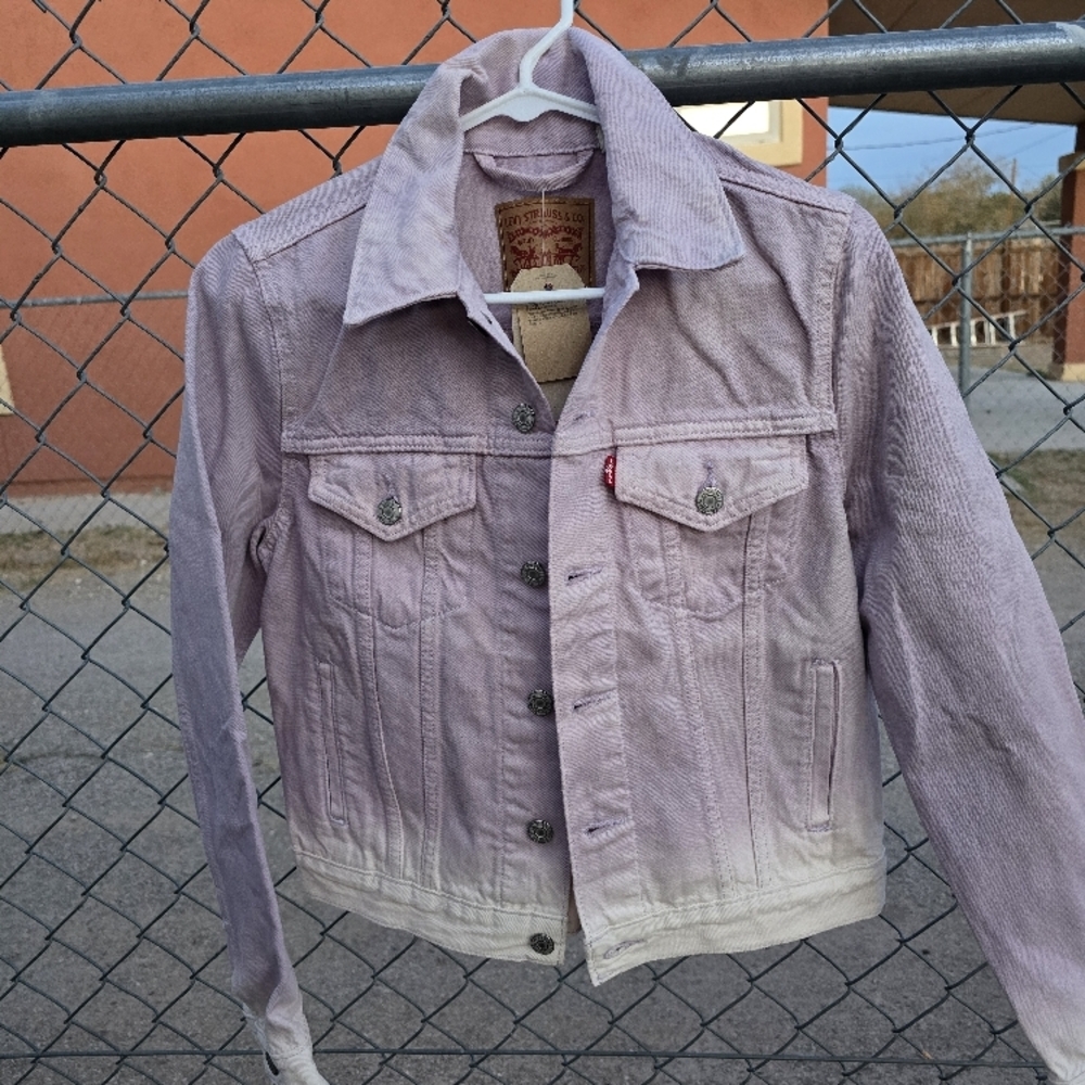 Levi's Purple Jean Jacket